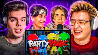 ШАРФ ИГРАЕТ в PARTY PANIC | УГАР И ССОРЫ ИЗ-ЗА МИНИ-ИГР (ft. Murzofix, Homyakly, Kopsteep)