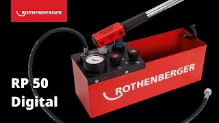 Digital test pump RP 50 DIGITAL with documentation | Highlight Overview