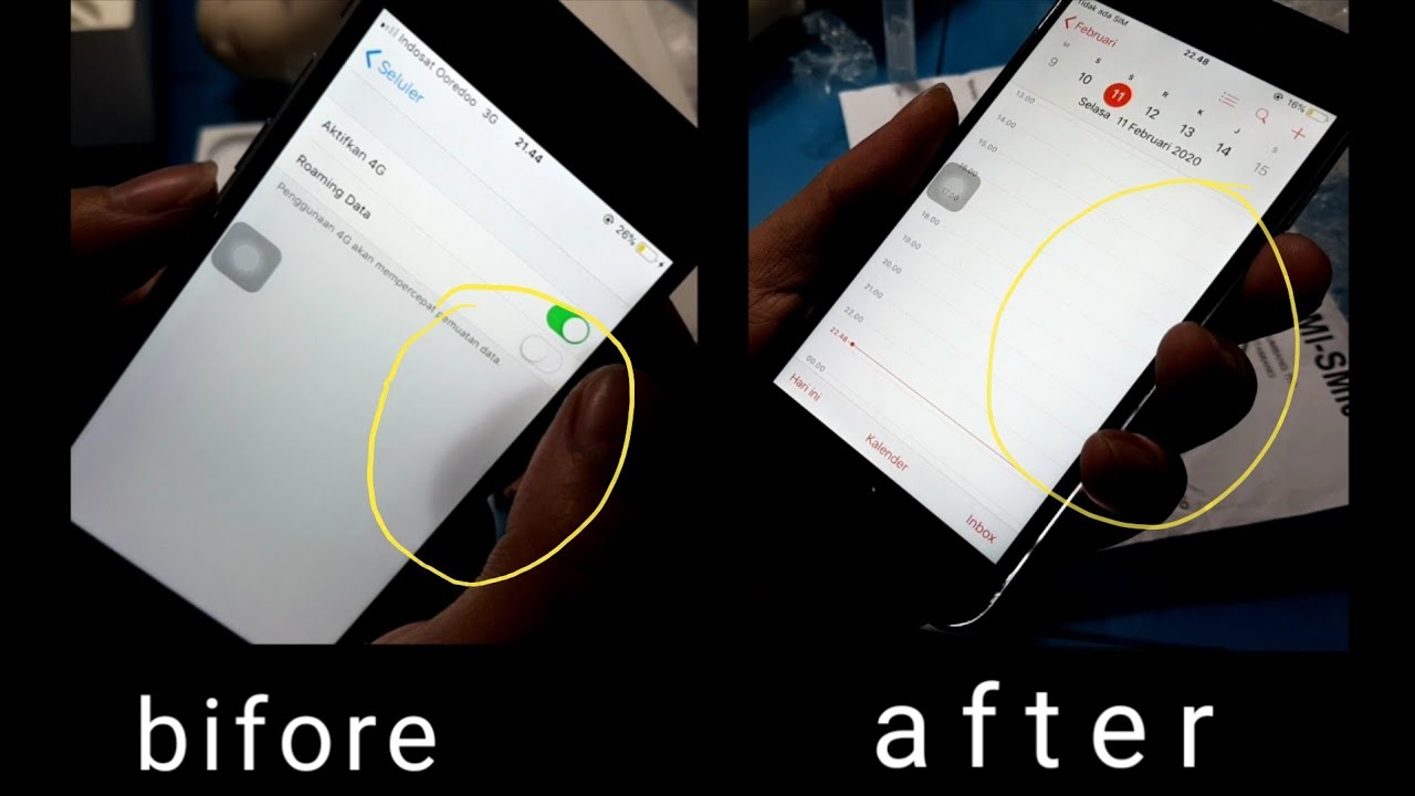 Cara Mengatasi Layar iPhone Shadow