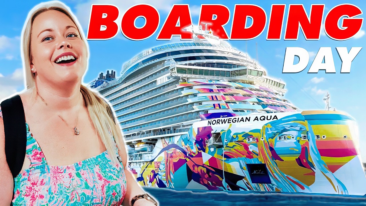Our FIRST Norwegian Cruise Left Us SPEECHLESS! | NCL AQUA