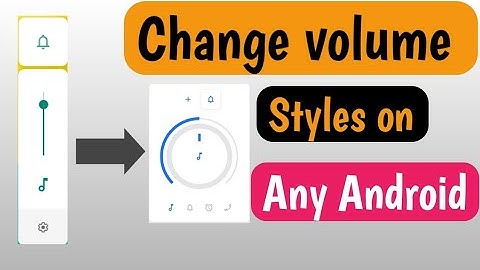 How to change volume styles on any android || Like ios || Miui