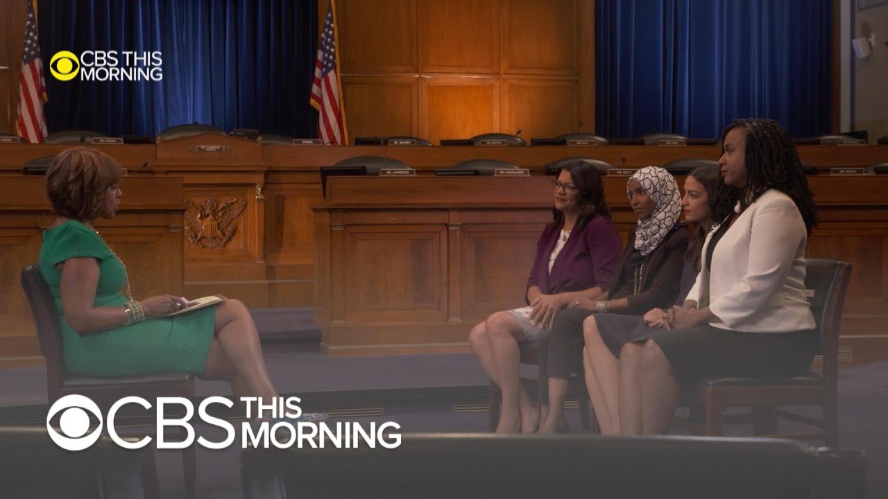 "The Squad" interview: Gayle King's full conversation with AOC, Omar, Pressley & Tlaib