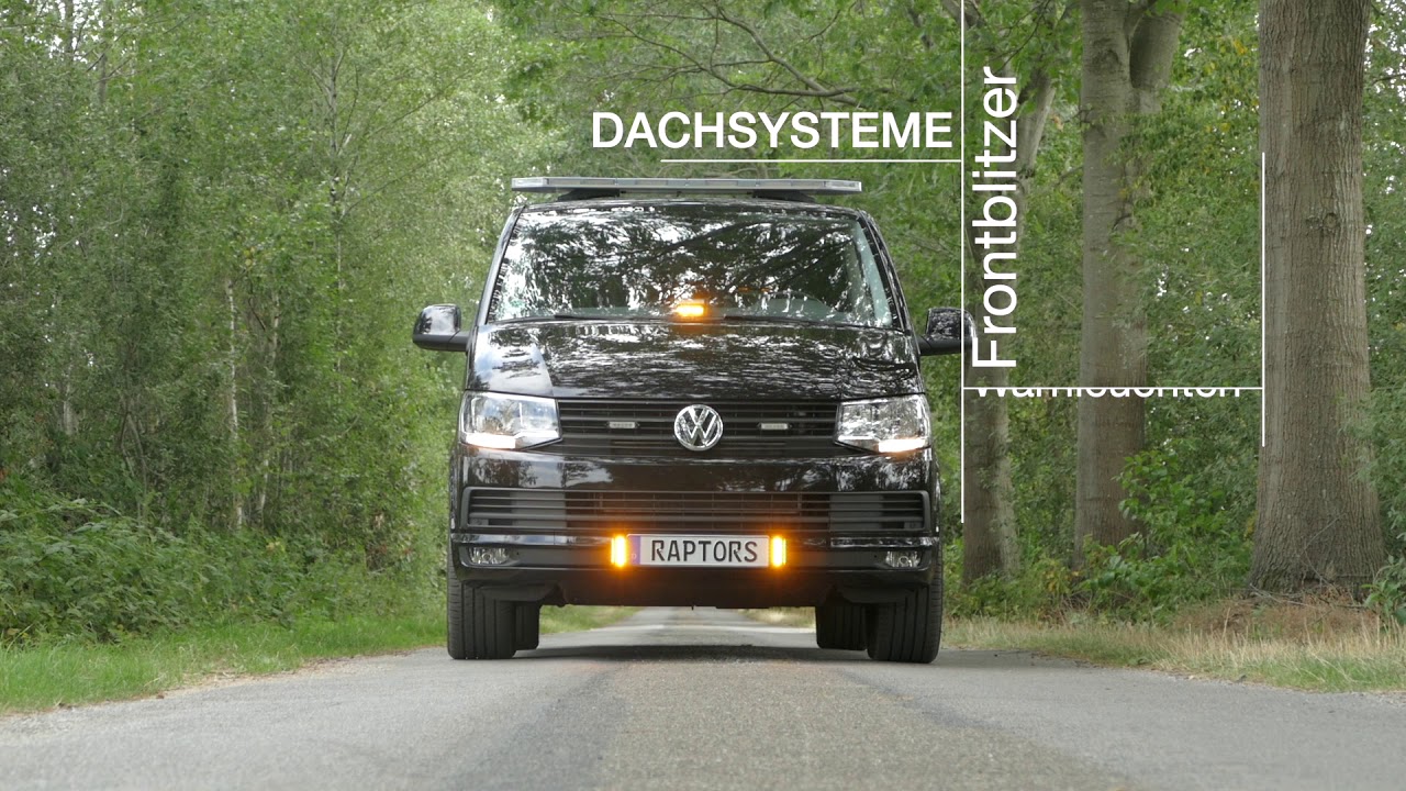 Dachsystem Vision 502 ECE R65 - Signaltechnik für Baumaschinen und