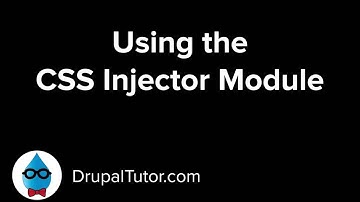 Using the CSS Injector Drupal Module to Change the Design of Your Drupal Site
