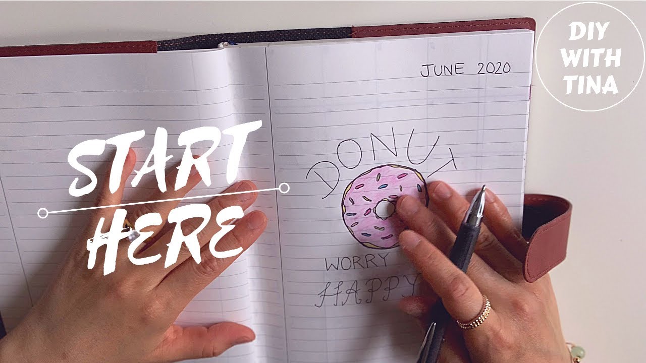 🔰 Quick bullet journal setup Effective June 2020 bullet journal setup