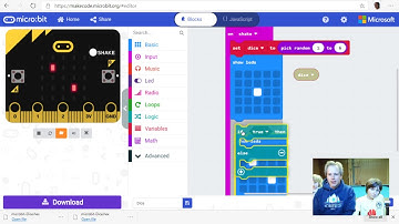 MakeCode for micro:bit - Dice