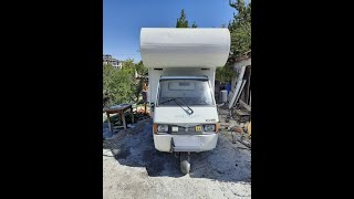 piaggio ape tm camper karavan