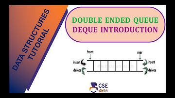 Double Ended queue Deque Introduction | Queue Data Structure | L 57 | Data Structures & Application