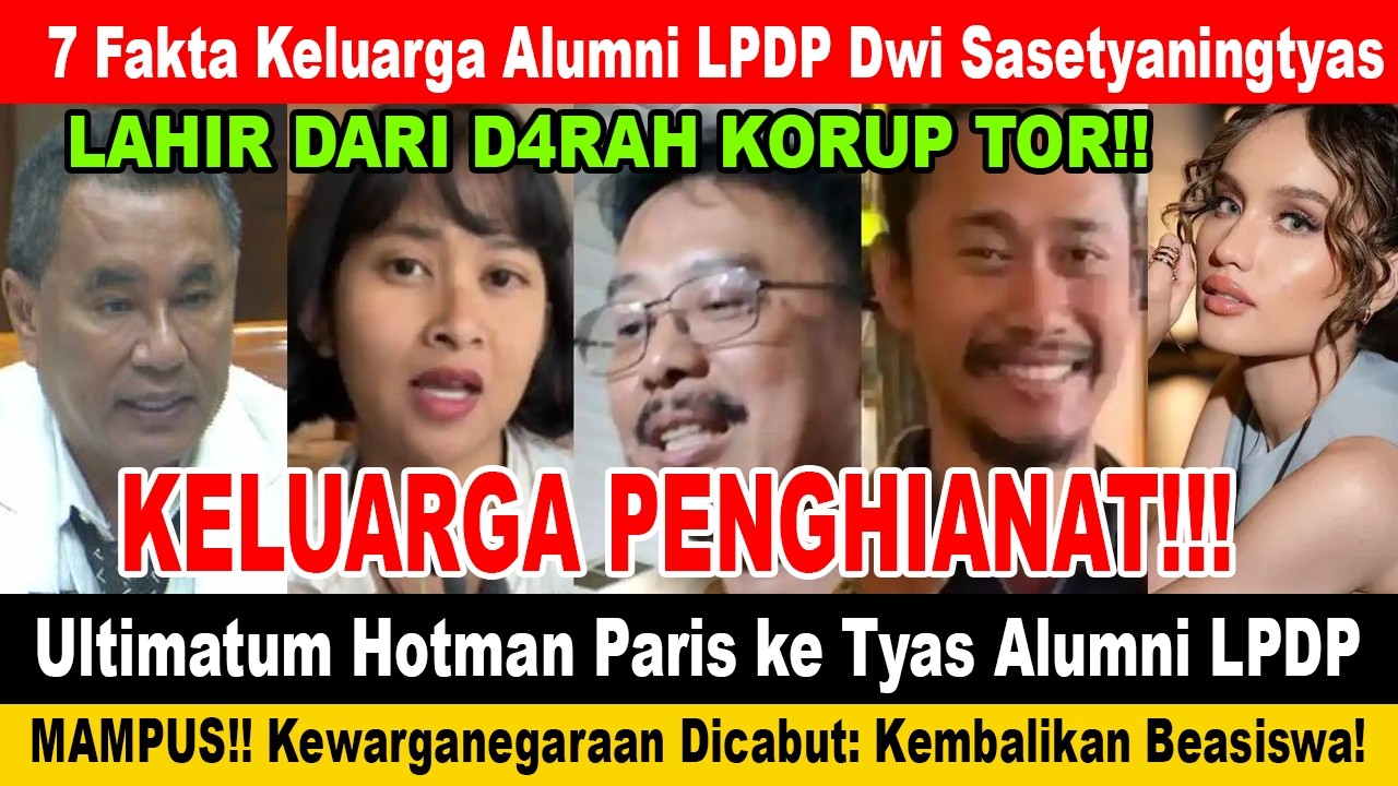 Rekam Jejak Mertua Tyas Alumni LPDP, Jadi Dirjen di Kementan, Anaknya S3 di Belanda cinta laura