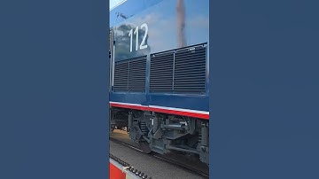 CSX LIGHT ENGINES MEETS AMTRACK 50 PERFECTLY 👌