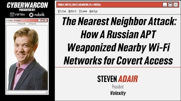 The Nearest Neighbor Attack: How A Russian APT Weaponized Nearby Wi-Fi Networks for Covert Access