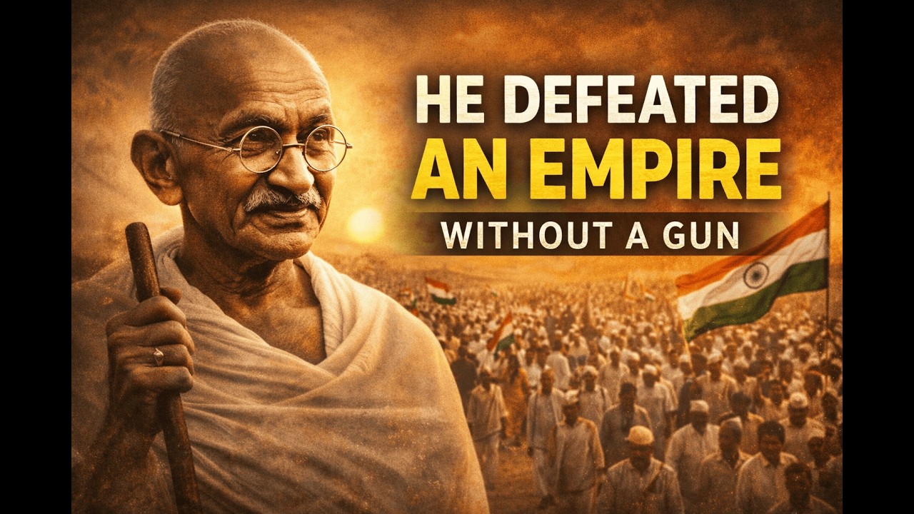 How Gandhi Defeated the British Empire Without Violence - YouTube