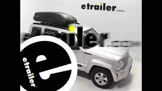 etrailer | Installation: Thule Pulse Large Rooftop Cargo Box on a 2012 Jeep Liberty