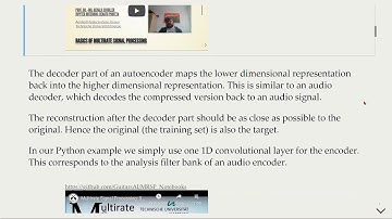 MLfAS - 06 Convolutional Autoencoder - 01 Introduction
