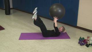 Stability Ball:  Abdominal Ball Pass screenshot 4