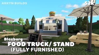 Bloxburg Food Truck Stand 🍔 | 52K Build