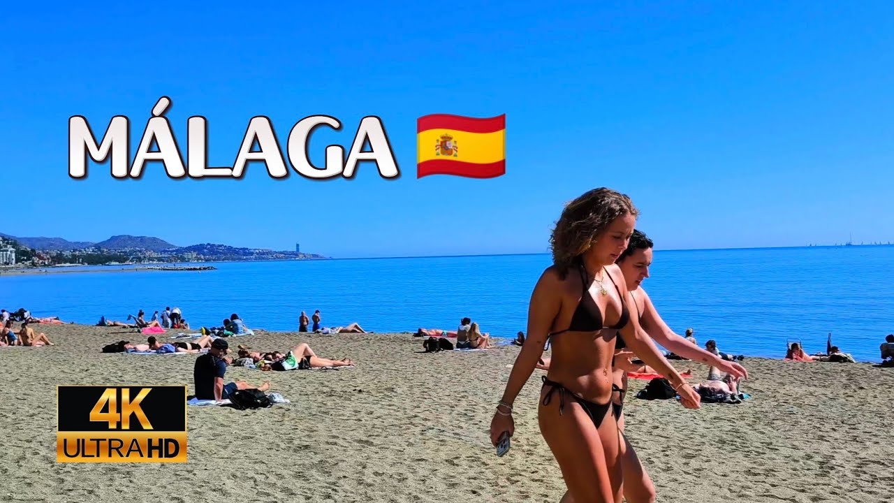 🔥TAN MARAVILLOSA 😍 Paso a paso visita MÁLAGA, España 🇪🇸 COSTA DEL SOL 🌞 4K 