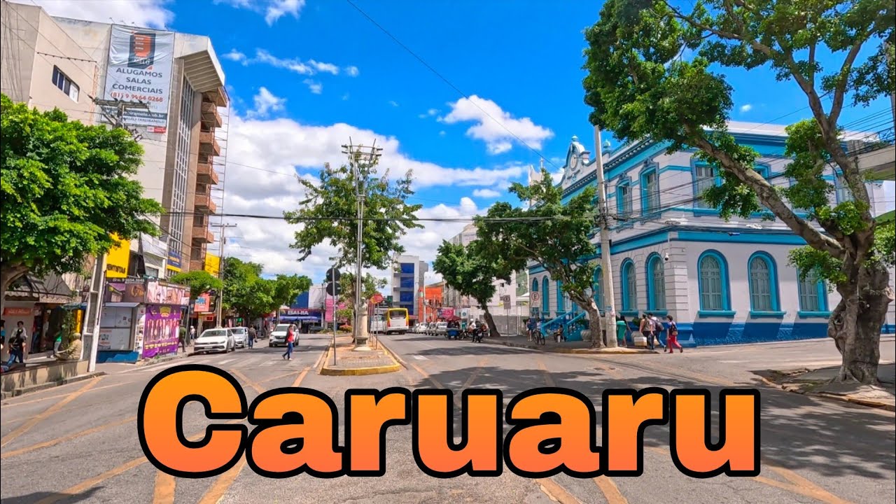 Caruaru Pernambuco A Feira E O Centro Da Cidade