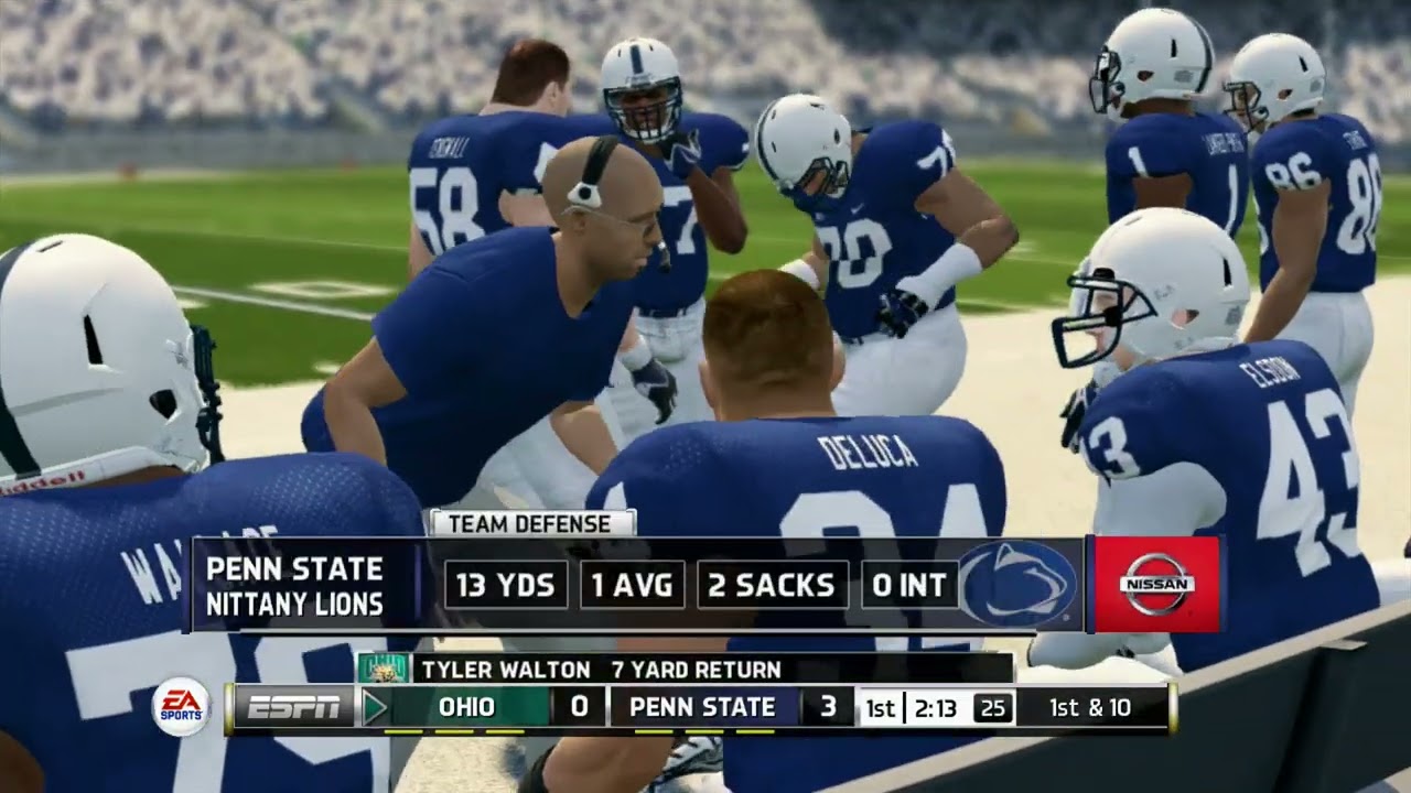 PSU vs. Ohio NCAA 14 Simulation Penn State Nittany Lions Football