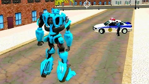 Super Car Robot Transforme Futuristic Supercar - Android GamePlay