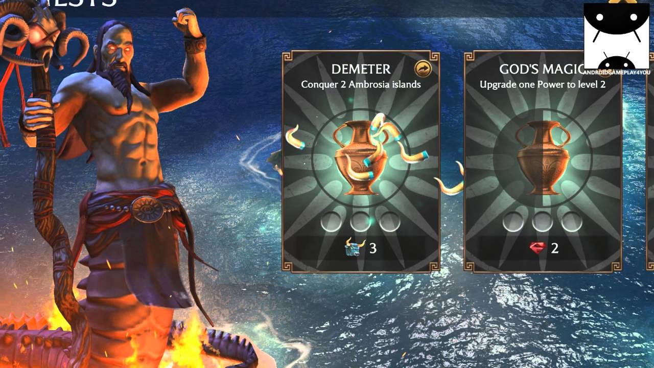 Olympus Rising Android GamePlay #2 (By flaregames)