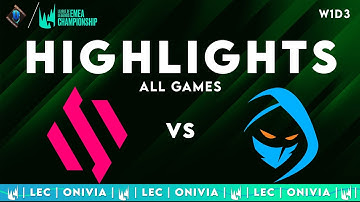 BDS vs RGE ALL GAMES Highlights | LEC Spring 2025 | Team BDS vs Rogue