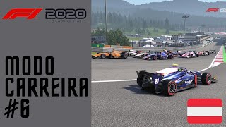 F1 2020 MODO CARREIRA #6 LARGADA DESASTROSA