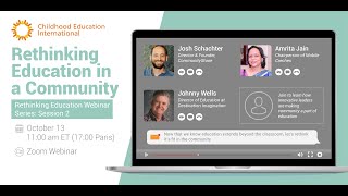 Webinar: Rethinking Education in a Community