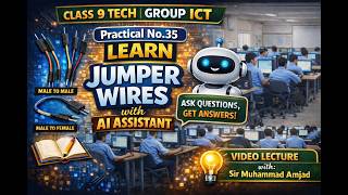 Class 9 Tech ICT Practical No. 35 | Learn AI Assistant Step by Step | Punjab Boards #viral #tech