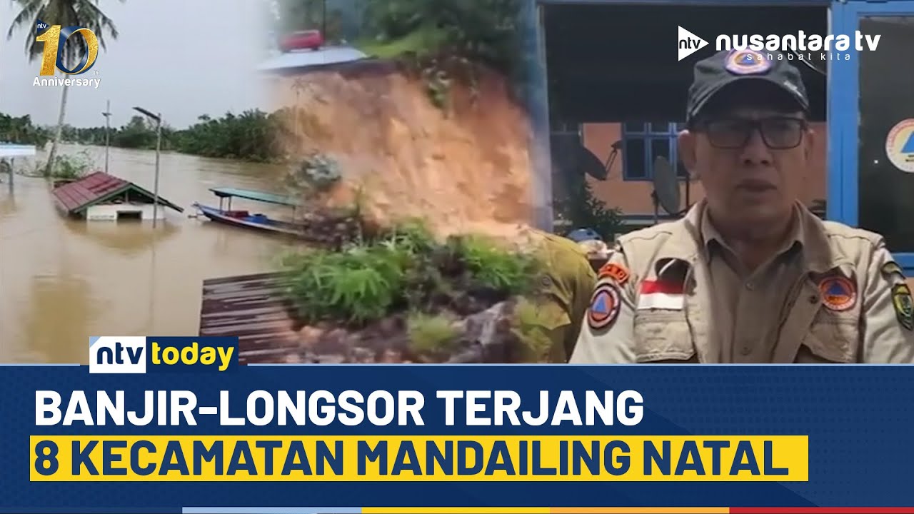 Mandailing Natal Lumpuh, 8 Kecamatan Diterjang Banjir & Longsor | NTV TODAY