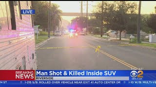 Man Found Shot To Death Inside SUV In Riverside