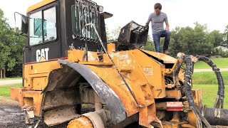 Will It Start? Salvage 40 Ton Caterpillar Off-Road Haul Truck