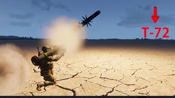 FGM-148 Javelin vs T72 (Russian tank) In Action - Tank Killer Missile System