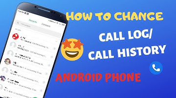 How To Edit Call Log || 🔥 Killer Android Trick 2018😎
