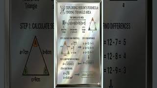 How to Calculate Triangle Area Without Height: Heron's Formula