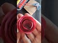 DIY PAPER ROSE 🌹💐😍😬 #shorts #cardcraft #ytshorts