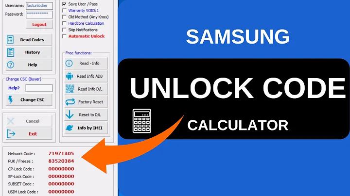 Unlock your Samsung device with ease