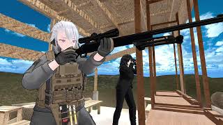 【MMD】 ボサ髪射撃訓練　M24