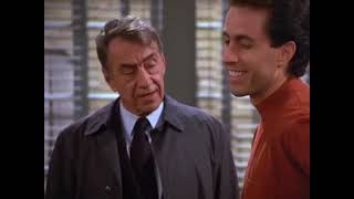 Seinfeld | Library Cop Almost Makes Jerry Break Character