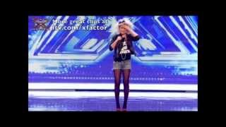 Katie Waissel's X Factor Audition (Mi parte favorita)