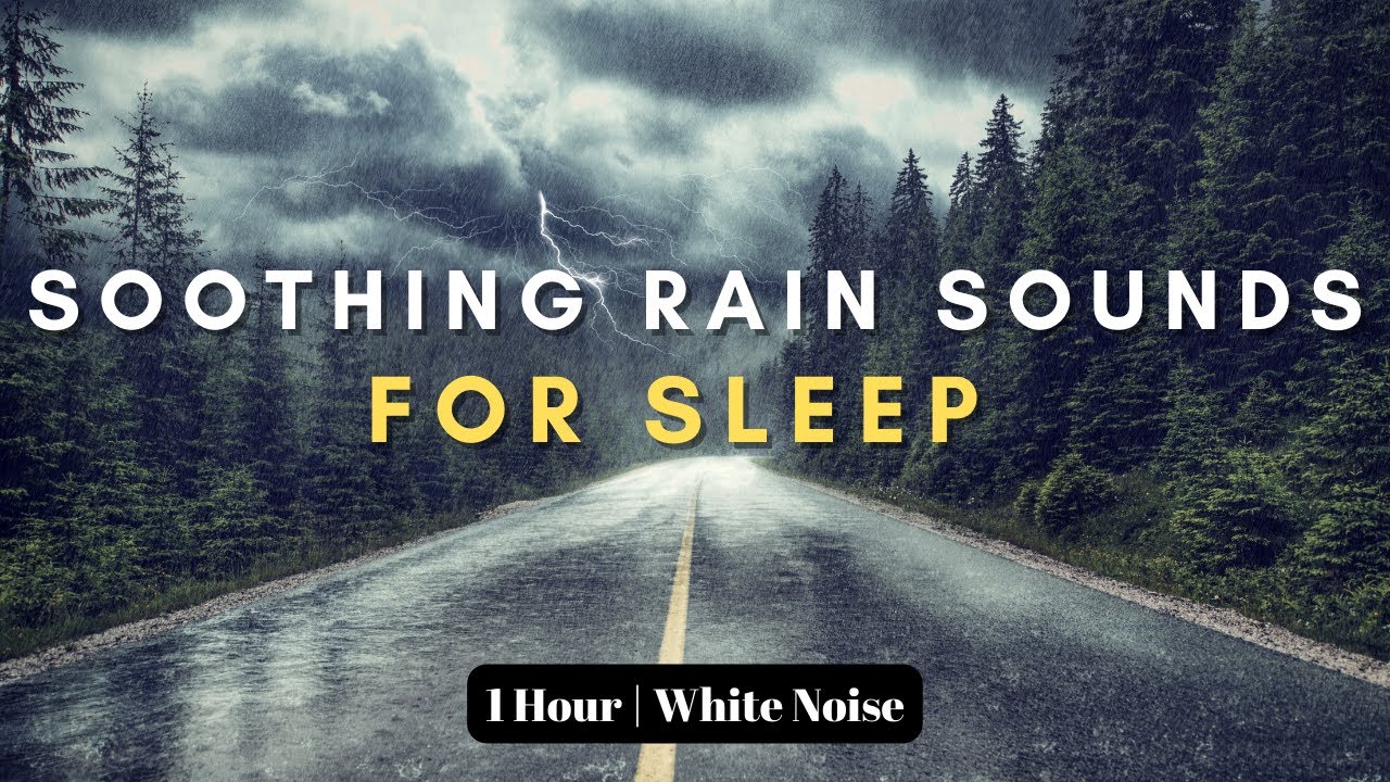 Soothing Sounds For Sleep | White Noise | 1 Hour - YouTube