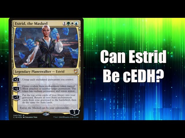 mtg estrid commander deck Amazon.com: Magic: The Gathering - Estrid, the Masked - Foil