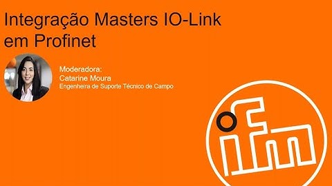 Web Conferência | Integração Masters IO Link em Profinet