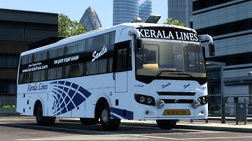 Kerala Lines BV Maxima Plus A/C Sleeper || Kerala to Salem || Ashok Leyland 12m BS4