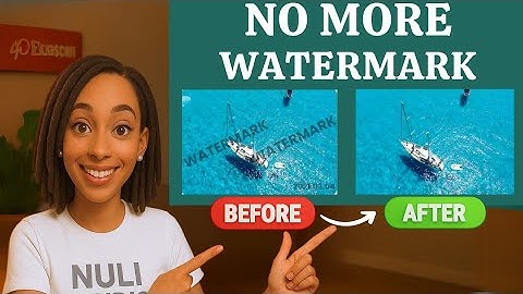 How to Remove Watermark & Logo from any Video for FREE (No Blur) | Best Free AI Watermark Remover