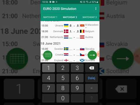 Typuje Wyniki Wszystkich Meczow Euro 2020 Fazy Grupowej Euro Simulator 2020 Youtube