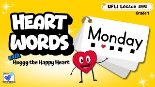 Teaching Sight Word MONDAY | UFLI Lesson 94 Irregular Heart Word | Learn Grade 1 Grade 2 Sight Words