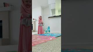 Baby Reads Surah Al-Fatiha Learn To Pray 