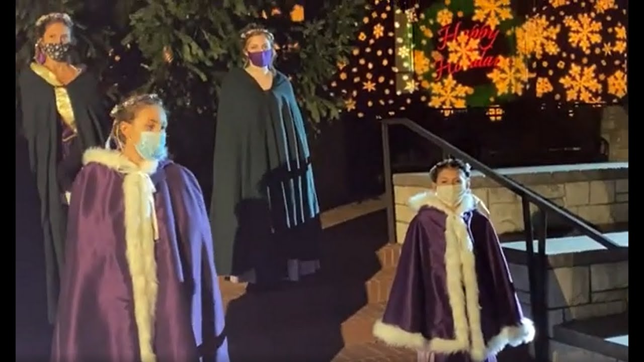 2020 Christmas Tree Lighting 1 Maid Marian Intros, Mayor & Santa