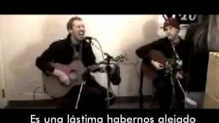 Coldplay- The scientist (live acoustic) sub-español chords